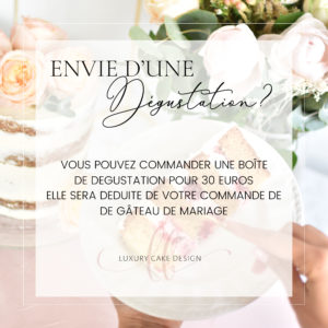 gâteaux de mariage var